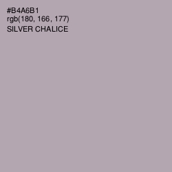 #B4A6B1 - Silver Chalice Color Image